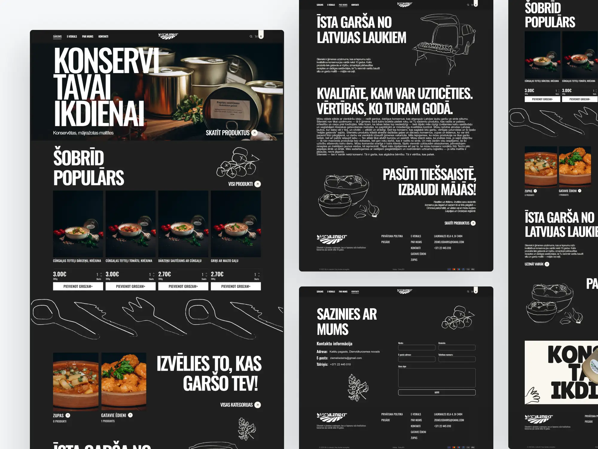 Case Study: Silenieki – Modernizing the Online Presence for a Canned Food Trade Business 4 Trinity DEV MALTA malta Fram16 Case Study: Silenieki – Modernizing the Online Presence for a Canned Food Trade Business Trinity DEV MALTA malta