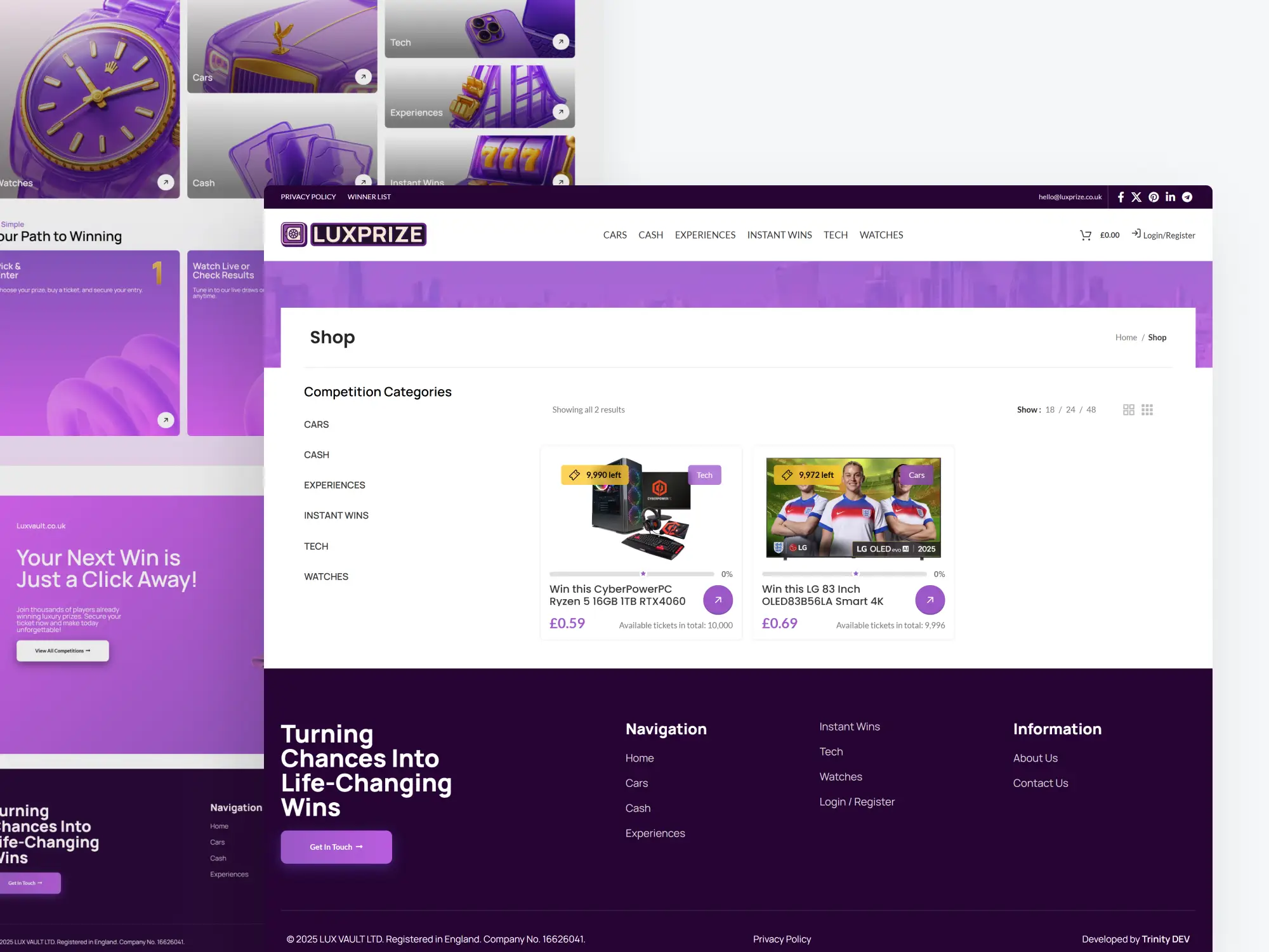 Frame34 Case Study: LuxPrize – Premium Auction Platform for Luxury Items Trinity DEV MALTA malta