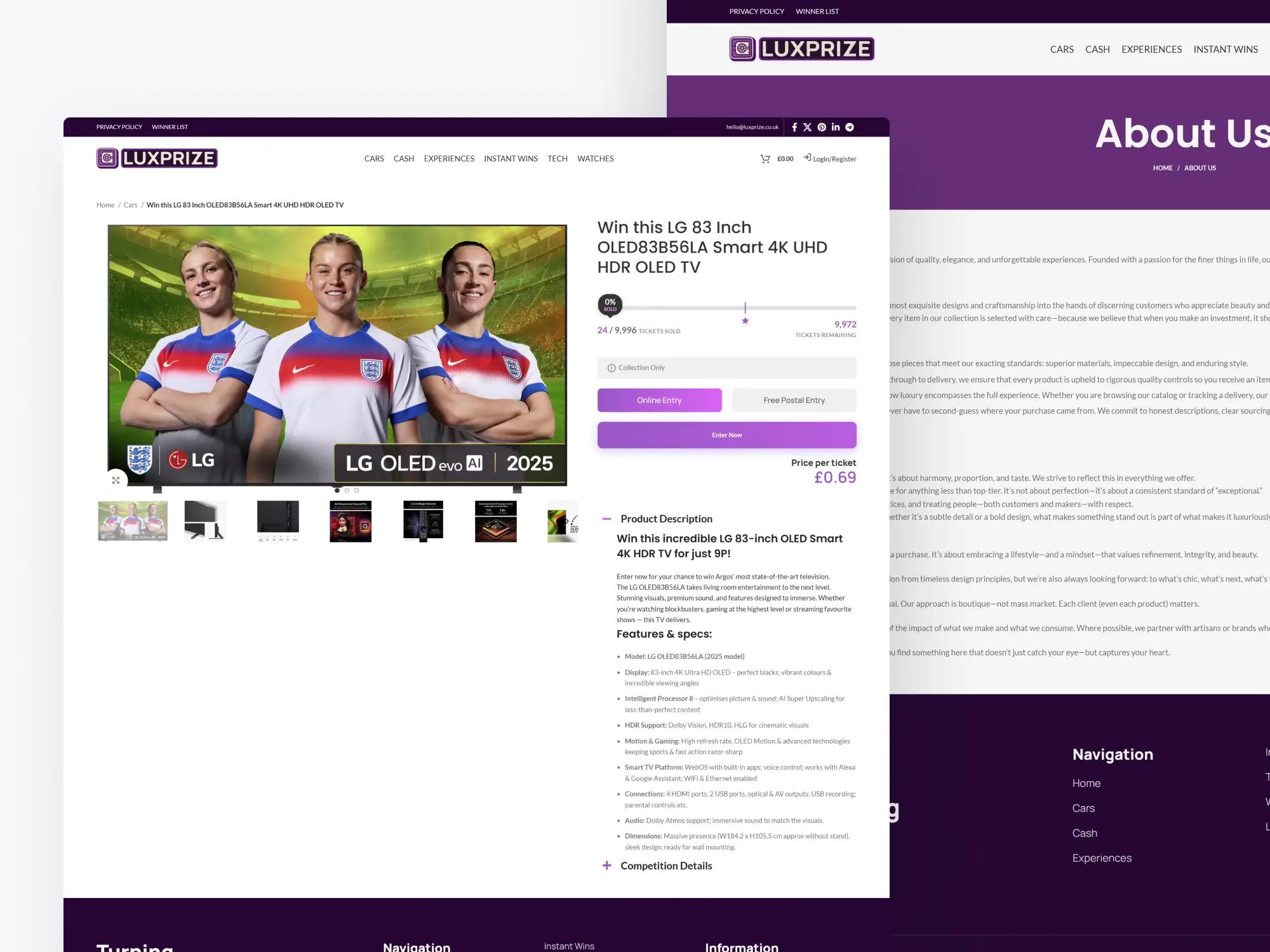 Frame35 Case Study: LuxPrize – Premium Auction Platform for Luxury Items Trinity DEV MALTA malta