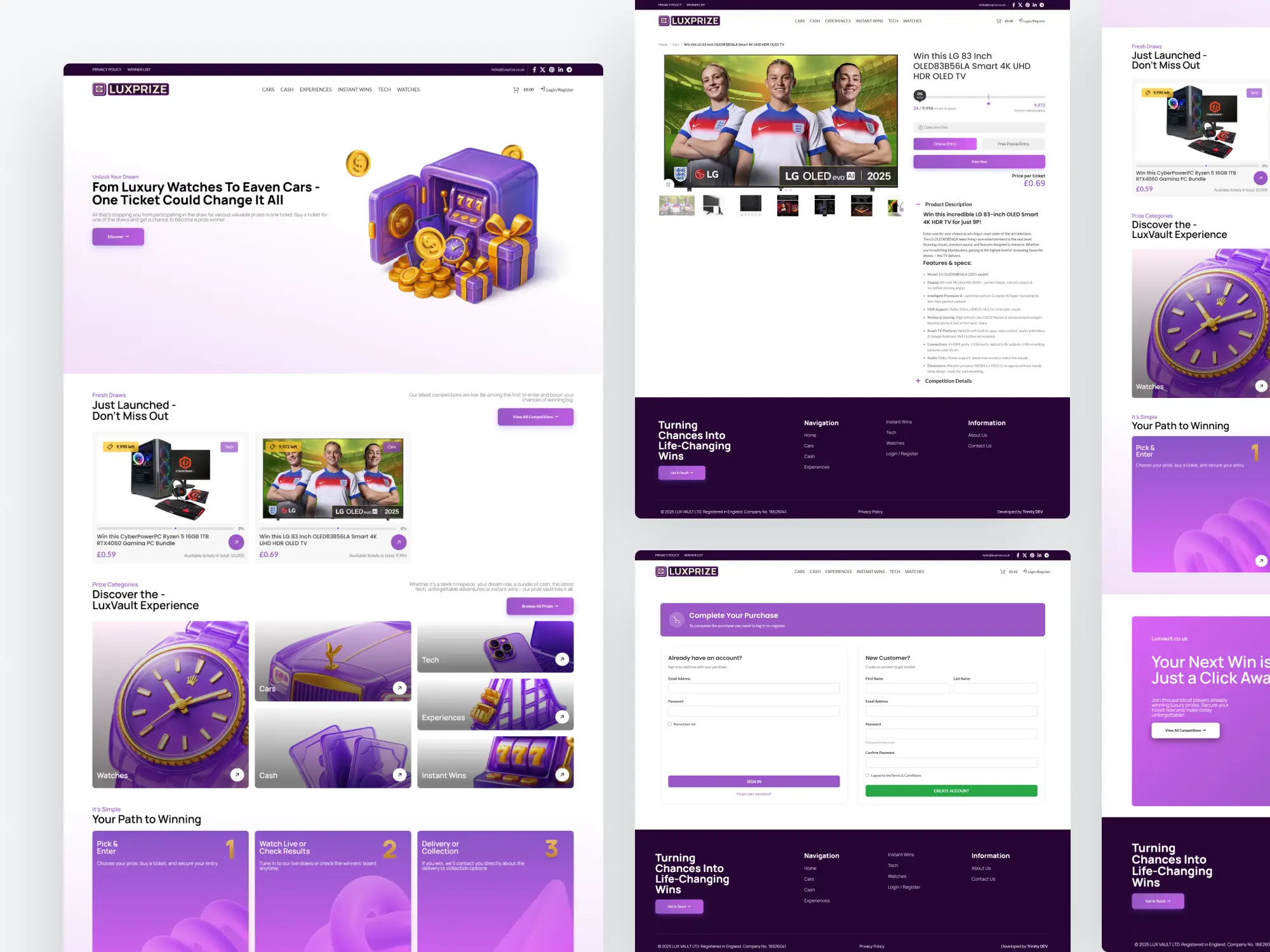 Frame36 Case Study: LuxPrize – Premium Auction Platform for Luxury Items Trinity DEV MALTA malta