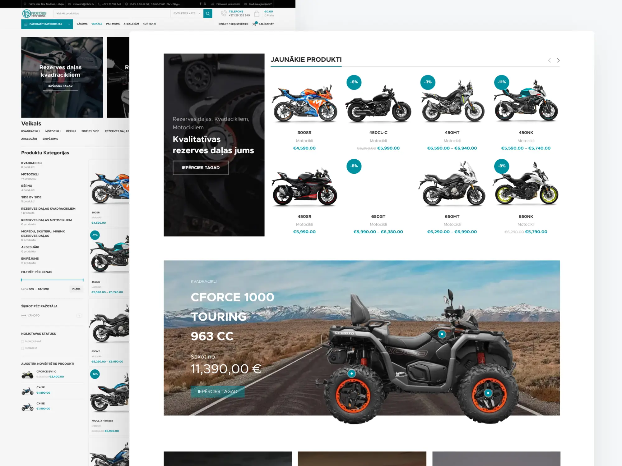 Frame62 Case Study: RR Motors – Modern Online Platform for Motorcycles, ATVs, and Parts Trinity DEV MALTA malta