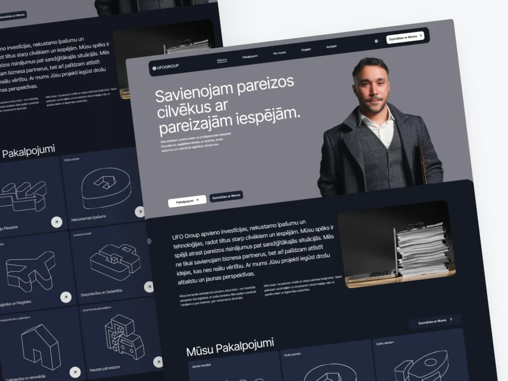 Case Study: UFO Group – Streamlining Business Services With a Modern Website 1 Trinity DEV MALTA malta Frame9 Case Study: UFO Group – Streamlining Business Services With a Modern Website Trinity DEV MALTA malta