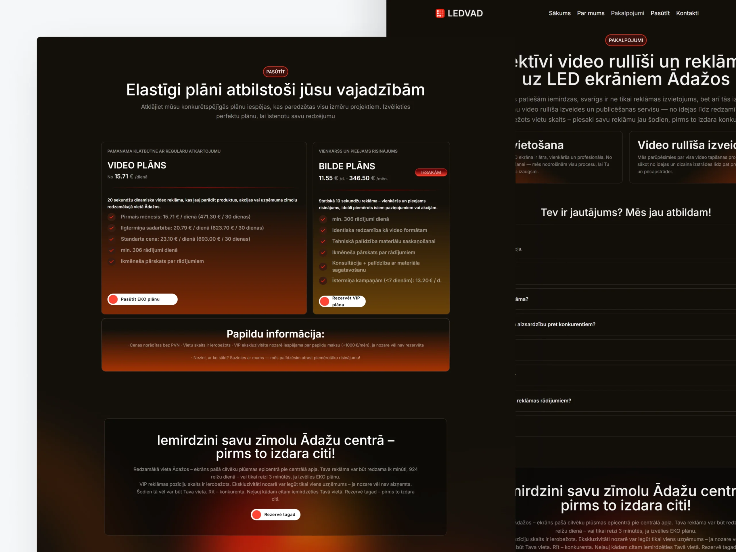 aaalv scaled LEDVAD.LV: LED Screen Advertising Ādaži Trinity DEV MALTA malta