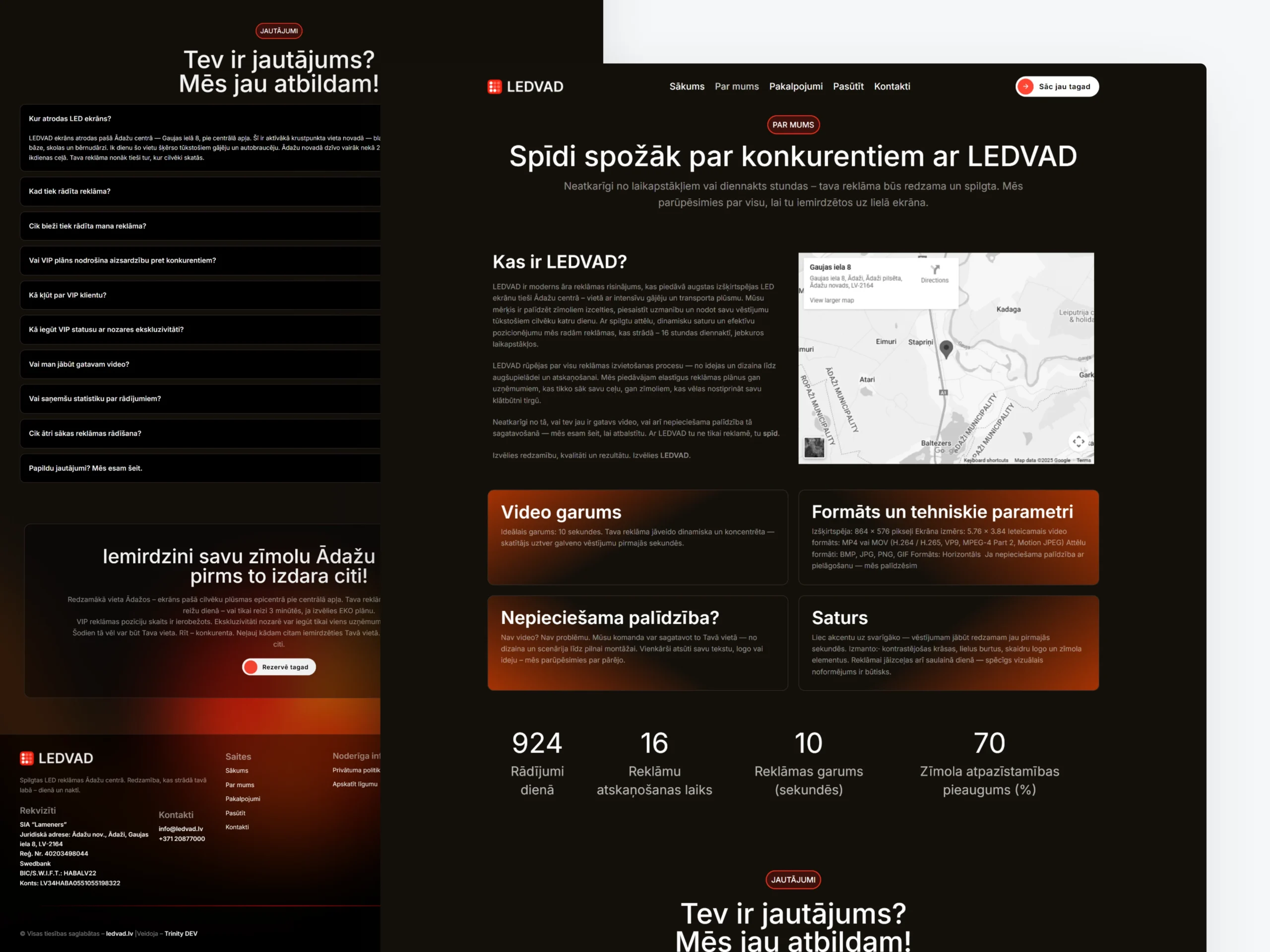 lbv scaled LEDVAD.LV: LED Screen Advertising Ādaži Trinity DEV MALTA malta