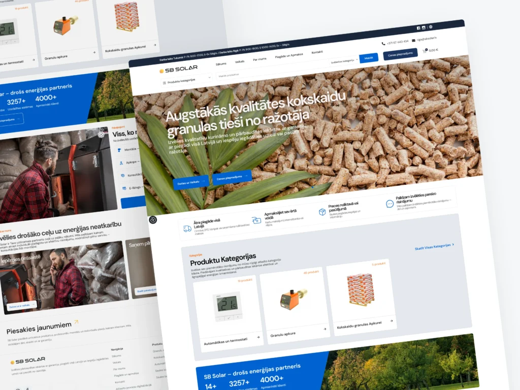 sbd SB Solar Case Study: Building a High-Converting Solar Energy eCommerce Platform Trinity DEV MALTA malta