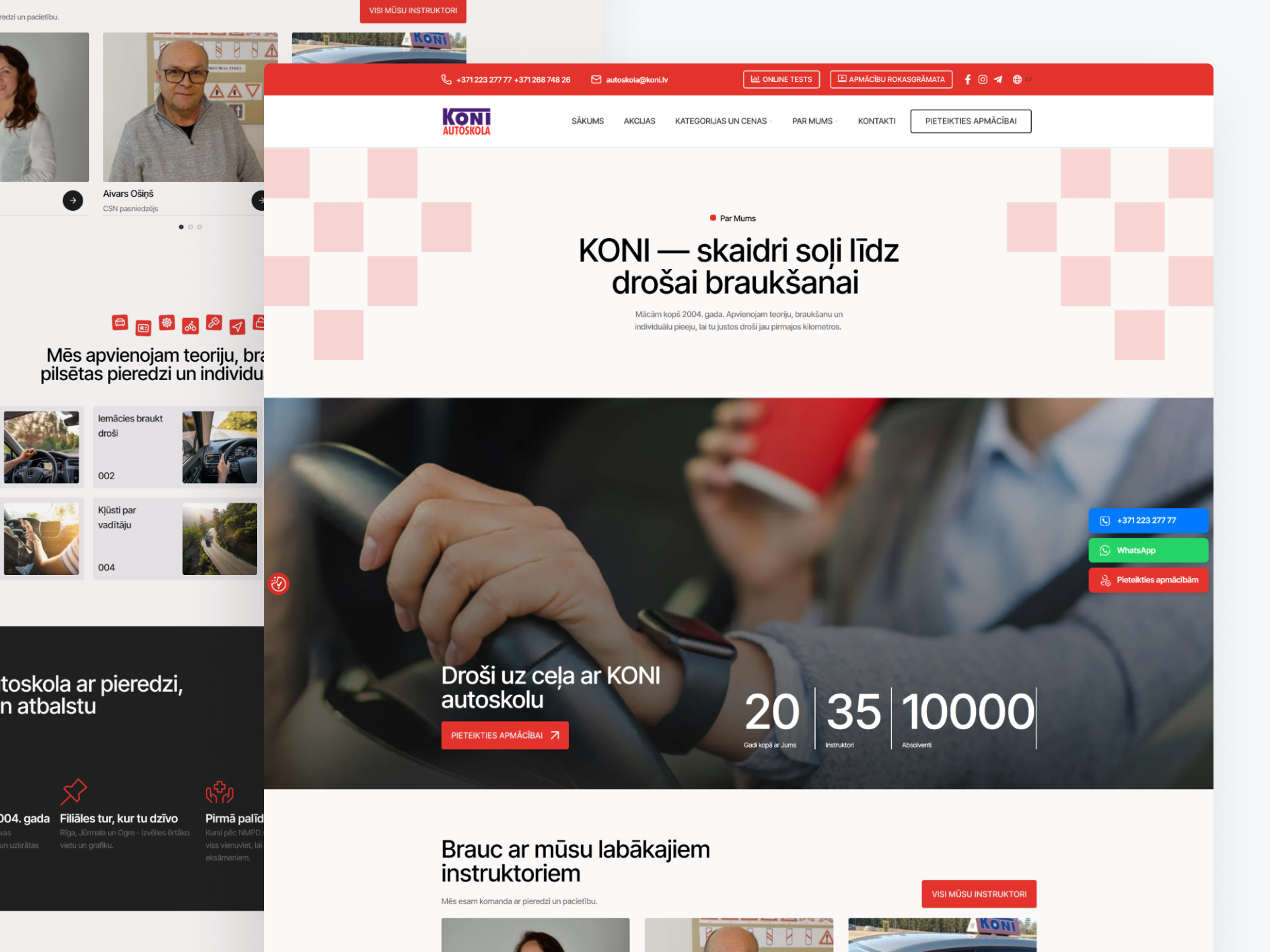 Frame 10 Case Study: KONI – Brand Identity & Interactive Portfolio Website for a Creative Agency Trinity DEV MALTA malta