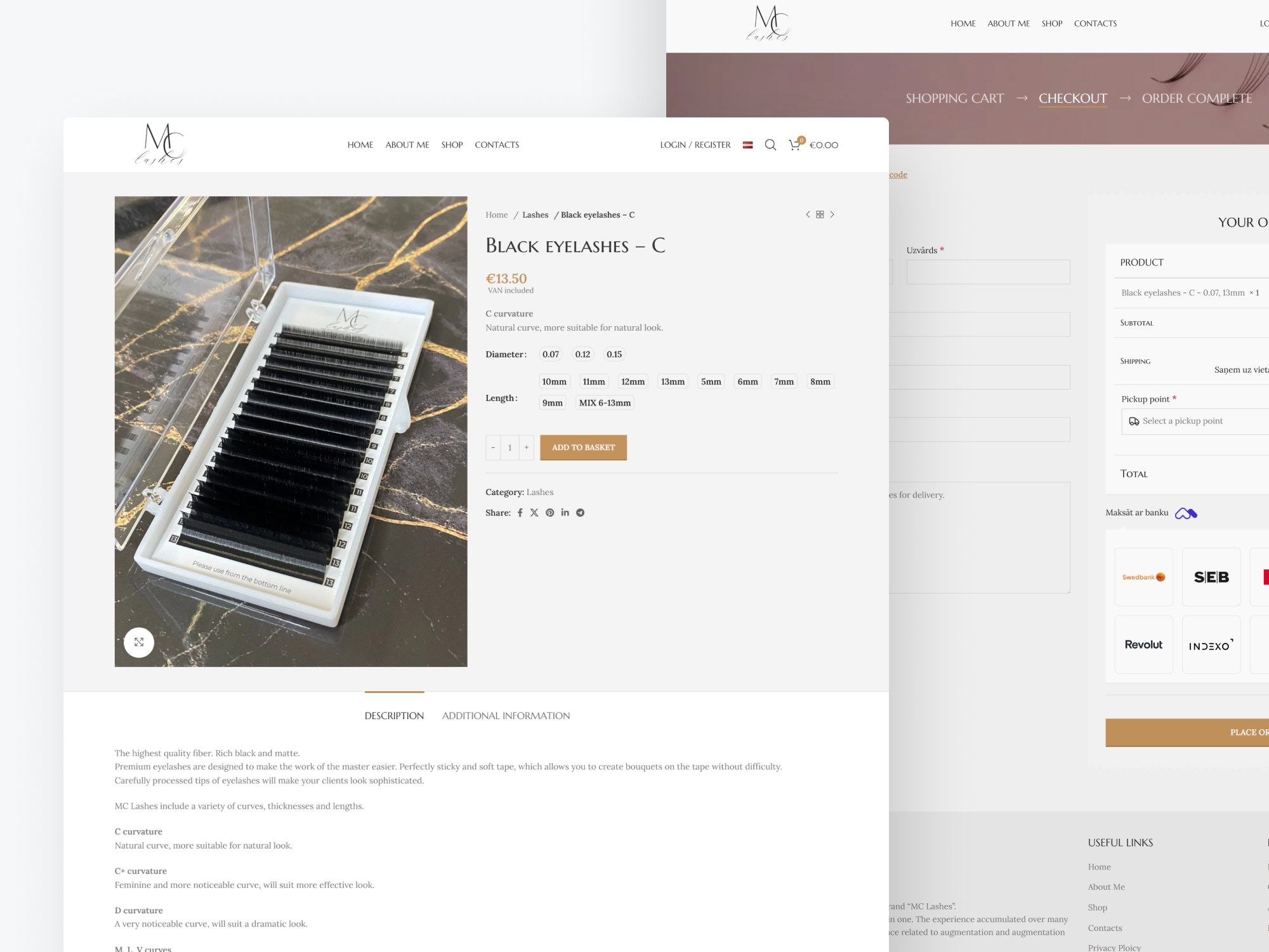 Frame 25 Case Study: MCLASHES – High-Conversion Beauty Service Website for Lash Artist Trinity DEV MALTA malta