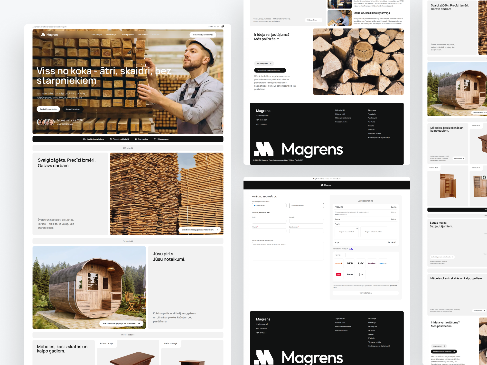 Frame 35 Case Study: MAGRENS – E-Commerce & Custom Manufacturing Website for Wood Products Trinity DEV MALTA malta
